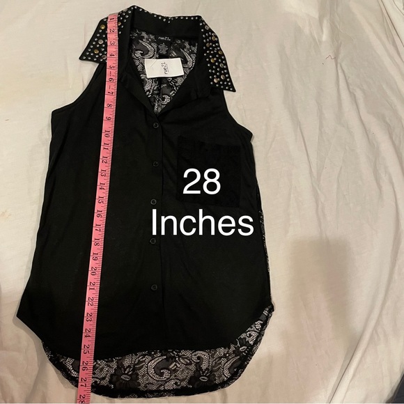 Bundle Rue 21 black button downs - Picture 4 of 16